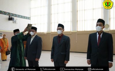 Rektor Unram Lantik Wakil Dekan FEB